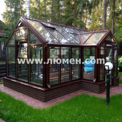 Английская теплица на участке Заказчика