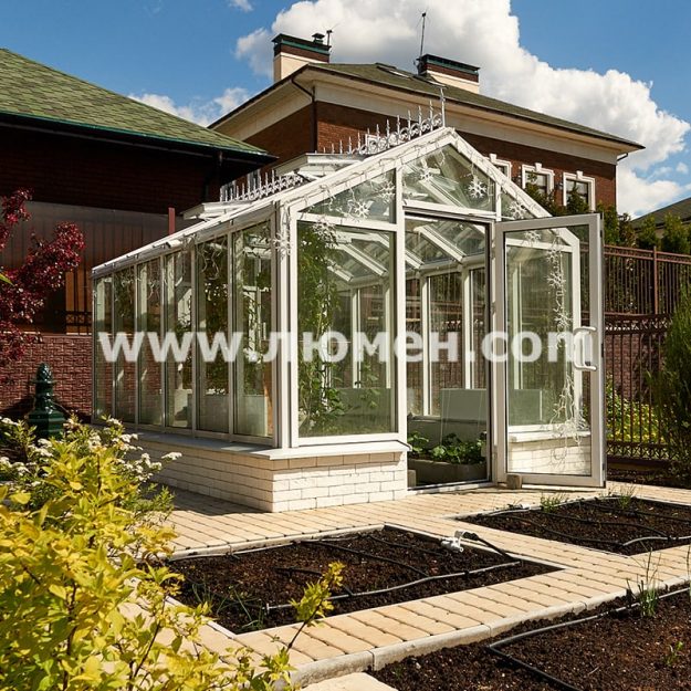 Зимняя теплица после года использования