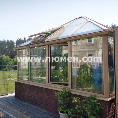 Квадратная теплица 4.2м х 4.2м