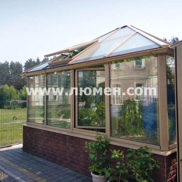 Квадратная теплица 4.2м х 4.2м