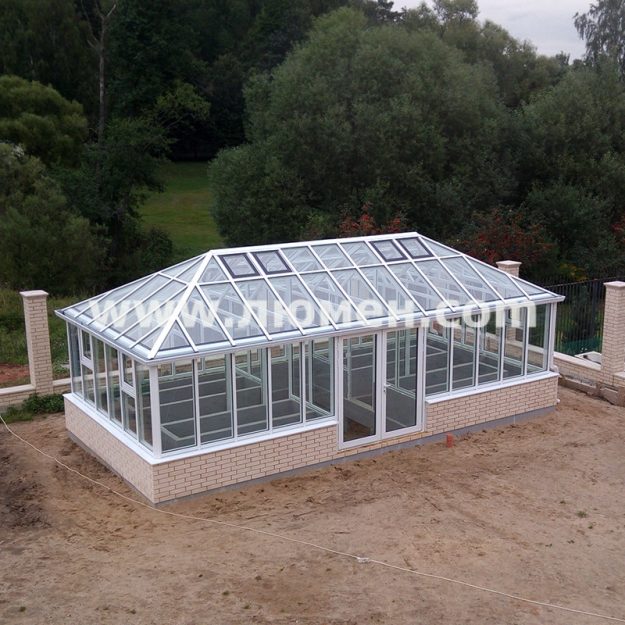 Общий вид оранжереи