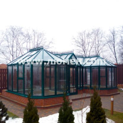 Оранжерея после сдачи Заказчику