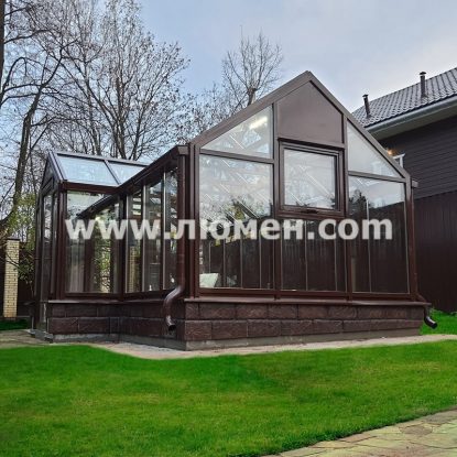 Зимняя теплица в Английском стиле