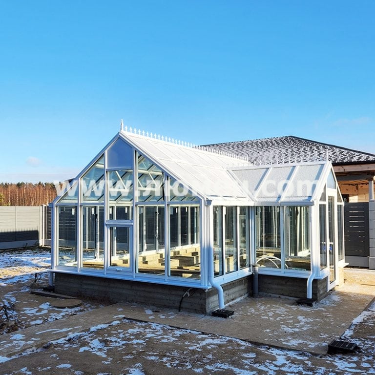 Зимняя теплица с тамбуром Проектирование теплиц