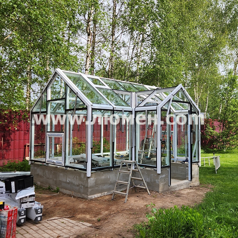 Зимняя теплица с оборудованием 3.0 х 4.5м Монтаж зимней теплицы