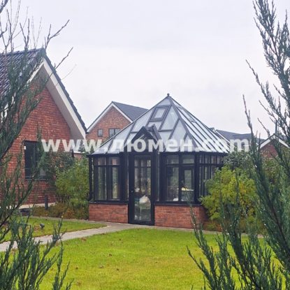 Теплица после монтажа